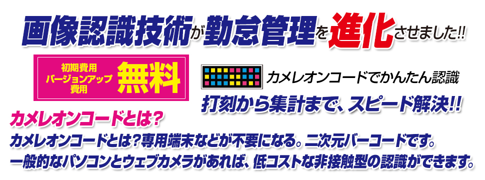 画像認識技術が勤怠管理を進化させました