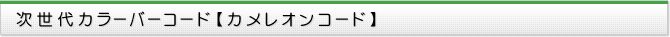 次世代カラーバーコード【カメレオンコード】